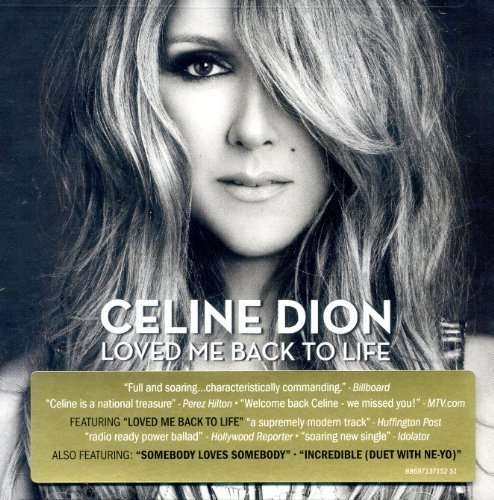 Cover for Celine Dion · Loved Me Back to Life (CD) (2013)