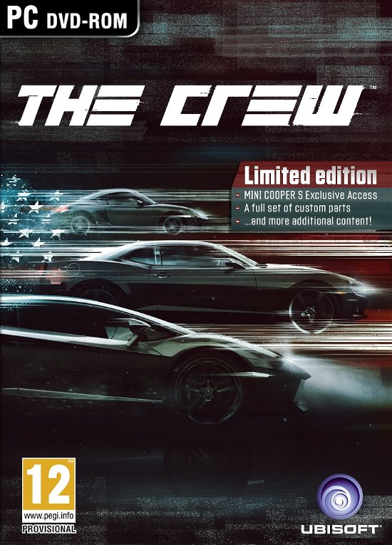 Cover for Spil-pc · The Crew (PC) (2014)