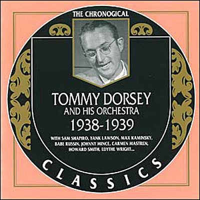 Cover for Tommy Dorsey &amp; His Orchestra  · 1938-1939 (CD)