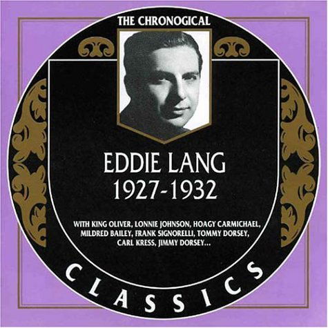 Cover for Eddie Lang · 1927-1932 (CD) (2004)