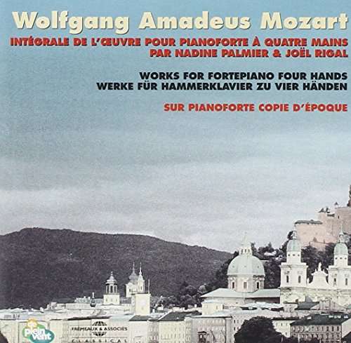 Cover for Mozart / Palmier / Rigal · Fortepiano 4 Hands (CD) (2002)