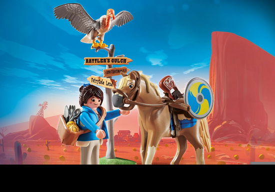 Cover for Playmobil 70072 · Playmobil: The Movie - Marla Con Cavallo (MERCH)