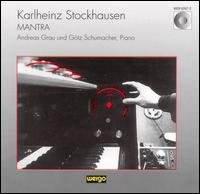 Cover for Stockhausen / Schumacher / Grau · Mantra (CD) (1995)