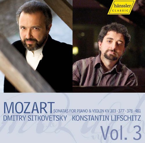Mozart / Sitkovetsky / Lifschitz · Violin Sonatas 3 (CD) (2009)