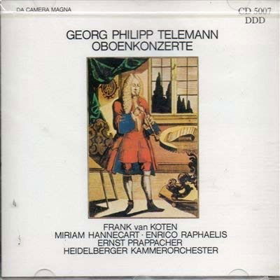 Oboekonzerte - Georg Philipp Telemann - Muzyka - - 4011563500728 -