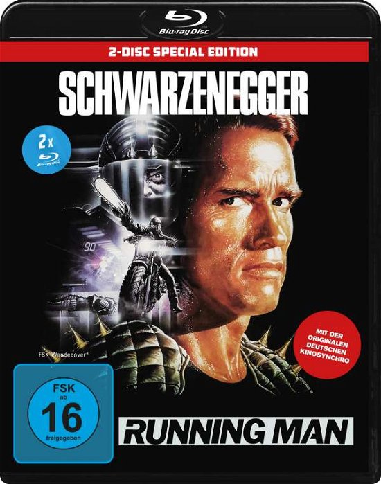 Cover for Arnold Schwarzenegger · Running Man (2-disc Softbox Inkl.b (Blu-ray) [Special edition] (2019)