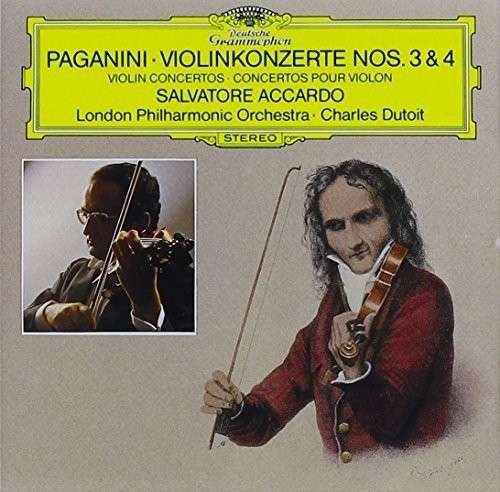 Cover for Salvatore Accardo · Paganini: Violin Concertos Nos.3 &amp; 4 (CD) (2014)