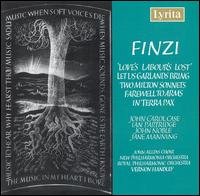 Cover for Finzi / Case / Noble / Partridge / Manning · Love's Labour's Lost (CD) (2007)
