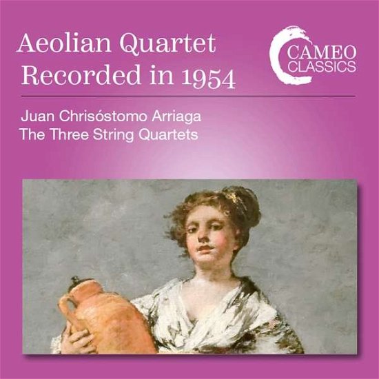 Cover for Aeolian Quartet · Juan Chrisostomo Arriaga: The Three String Quartets (CD) (2020)