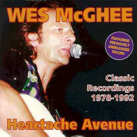 Cover for Wes Mcghee · Heartache Avenue (CD) (1996)