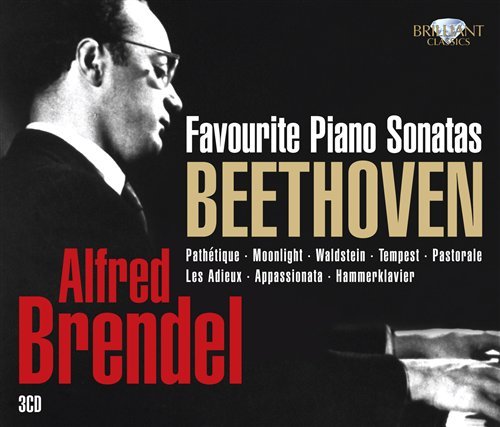 Cover for Alfred Brendel · Beethoven  Favourite Piano Sonatas (CD) [Box set] (2011)