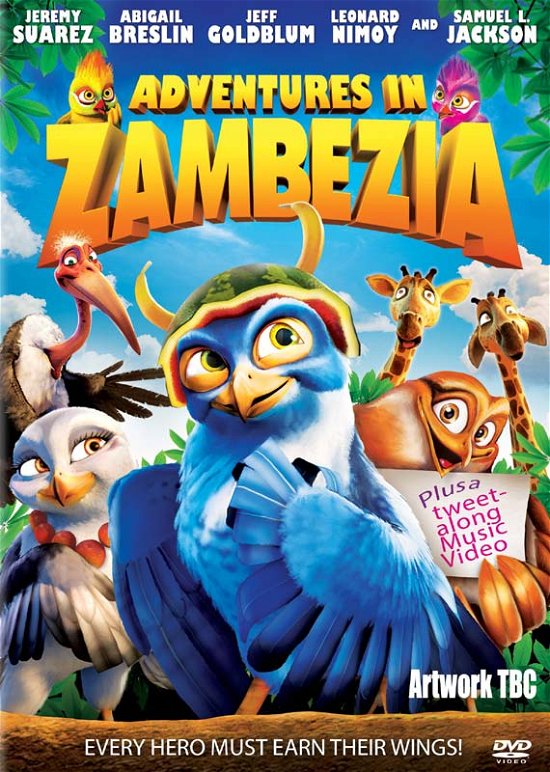 Cover for Adventures in Zambezia DVD  Std Dc · Adventures In Zambezia (DVD) (2013)