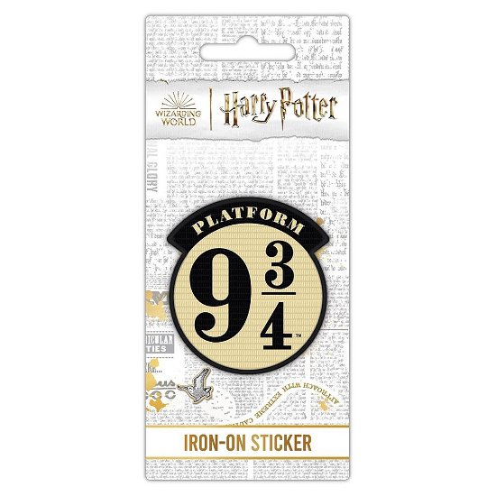 Cover for Harry Potter: Pyramid · Harry Potter (Platform 9 3/4) Iron-On Sticker (MERCH)