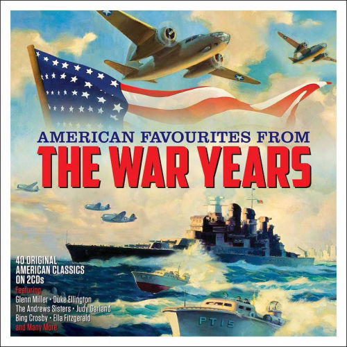 American Favourites from the War Years / Various (CD) (2020)