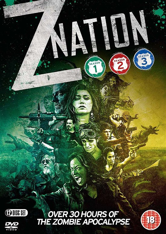 Cover for Z Nation Season 13 · Z Nation: Season 1-3 (DVD) (2017)
