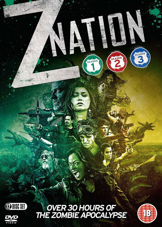 Cover for Z Nation Season 13 · Z Nation: Season 1-3 (DVD) (2017)