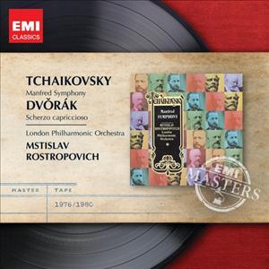 Cover for Tchaikovsky / Dvorak · Manfred Symphony / Scherzo Capriccioso (CD) [Remastered edition] (2017)