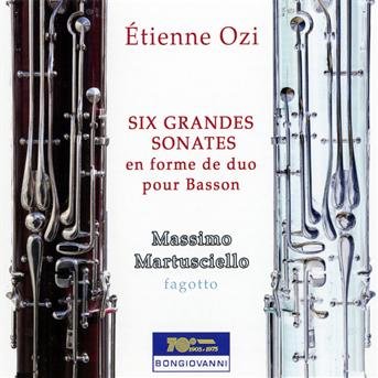 Cover for Ozi / Martusciello,massimo · Six Grandes Sonates en Forme De Duo Pour Basson (CD) (2010)