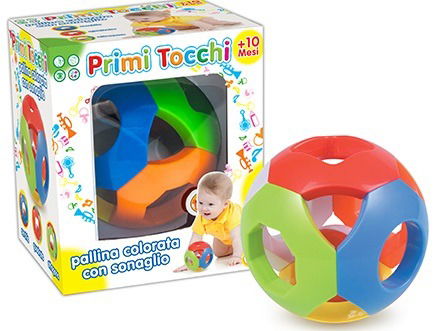 Cover for Teorema: Prima Infanzia Gogo · Palla Colorata Con Sonaglio Diam. 11 Cm (MERCH)