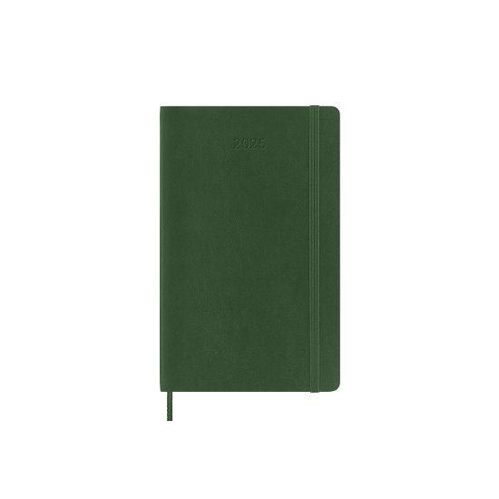 Cover for Moleskine · Moleskine 2025 12-Month Weekly Large Softcover Notebook: Myrtle Green (Paperback Book) (2024)