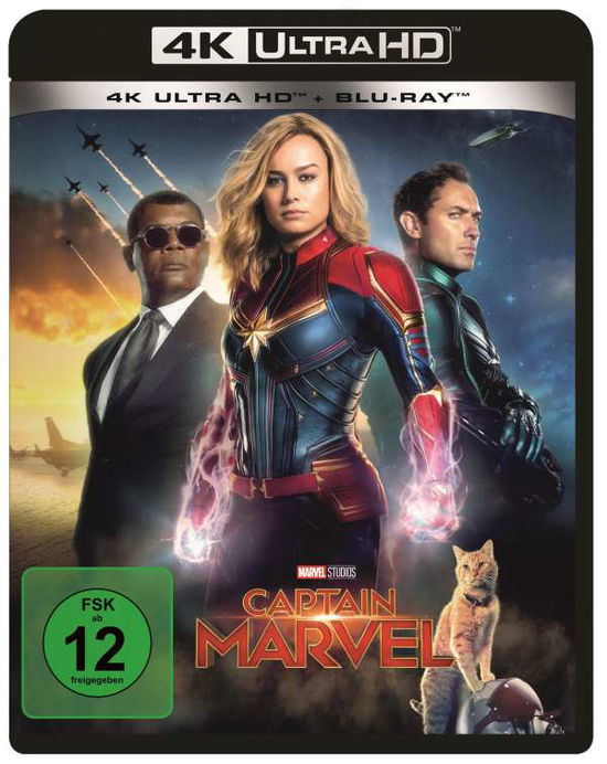 Cover for Captain Marvel Uhd Blu-ray (4K Ultra HD) (2019)