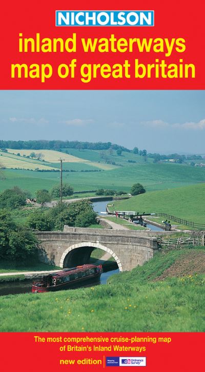 Nicholson Inland Waterways Map of Great Britain - HarperCollins Publishers Limited - Książki - HarperCollins Publishers - 9780007136728 - 3 marca 2003