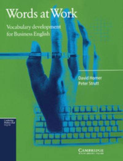 Words at Work - David Horner - Books - Cambridge University Press - 9780521438728 - November 13, 1996