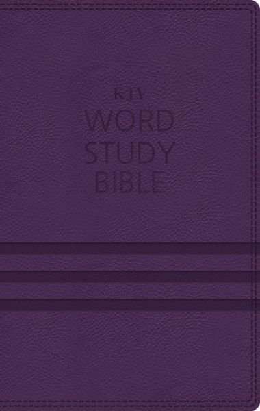 KJV, Word Study Bible, Leathersoft, Purple, Thumb Indexed, Red Letter: 1,700 Key Words that Unlock the Meaning of the Bible - Thomas Nelson - Livres - Thomas Nelson Publishers - 9780718085728 - 23 mars 2017