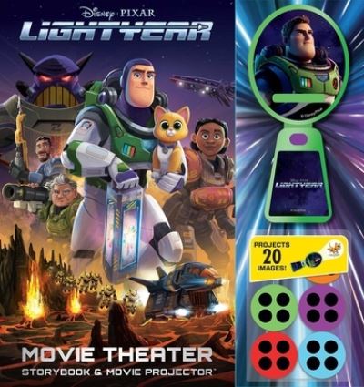 Cover for Editors of Studio Fun International · Disney Pixar: Lightyear Movie Theater Storybook and Projector (Hardcover Book) (2022)