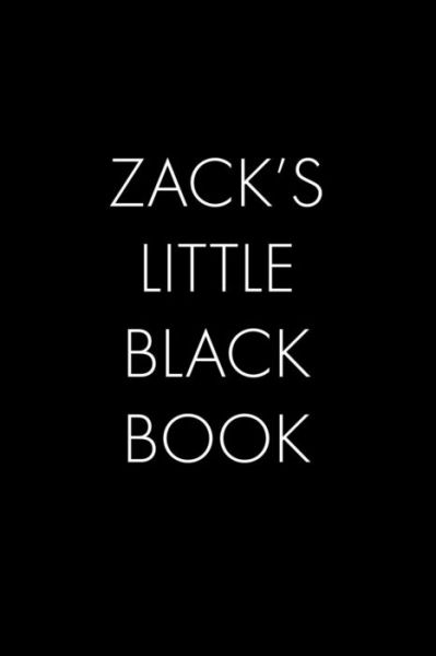 Cover for Wingman Publishing · Zack's Little Black Book (Taschenbuch) (2019)