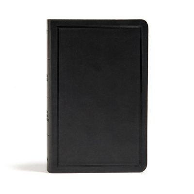 Cover for Holman Bible Publishers · KJV Deluxe Gift Bible, Black LeatherTouch (Book) (2020)