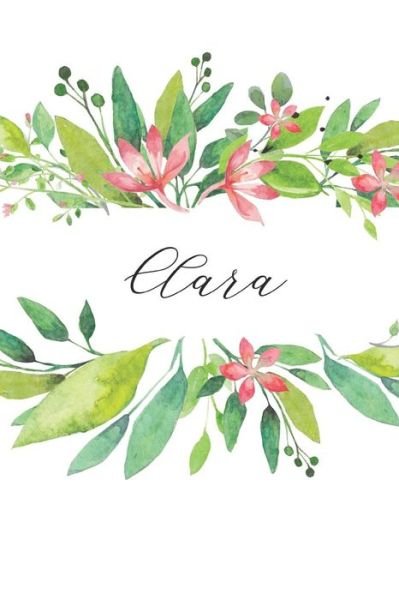 Cover for Cuadernos De Monogramas · Clara Cuaderno personalizado para mujeres (Pocketbok) (2019)