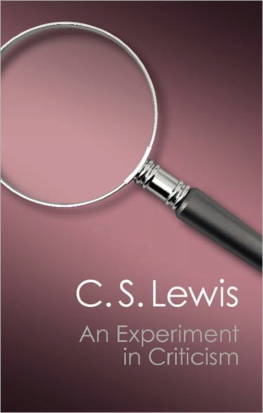 Cover for C. S. Lewis · An Experiment in Criticism - Canto Classics (Paperback Bog) (2012)