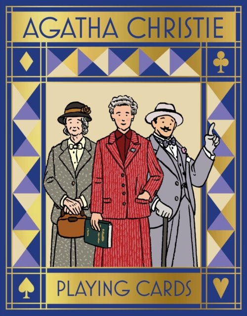 Cover for Agatha Christie Ltd · Agatha Christie Playing Cards: The perfect family gift for fans of Agatha Christie (Flashcards) (2023)