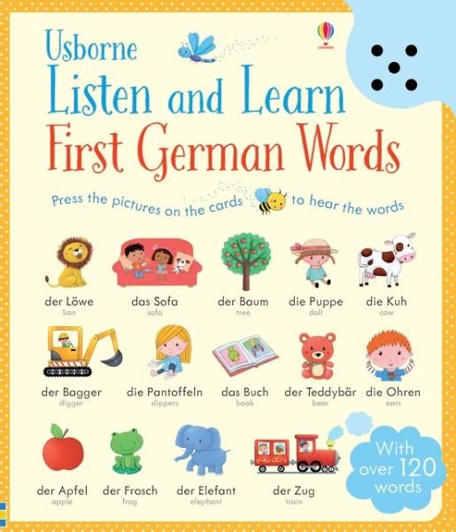 Cover for Mairi Mackinnon · Listen and Learn First German Words - Listen and Learn (Inbunden Bok) [German - UK edition] (2015)