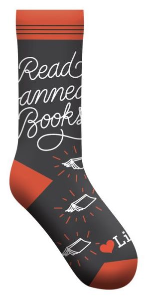 Cover for Gibbs Smith Publisher · Read Banned Books Socks (Trykksaker) (2020)