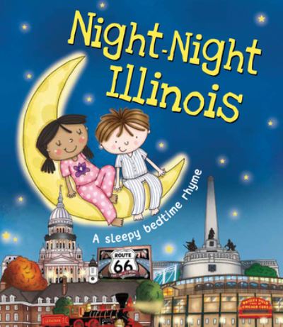 Cover for Katherine Sully · Night-Night Illinois (Board book) (2017)