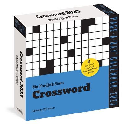 The New York Times Crossword Page-A-Day Calendar 2023 - Workman Calendars - Gadżety - Workman Publishing - 9781523516728 - 20 września 2022