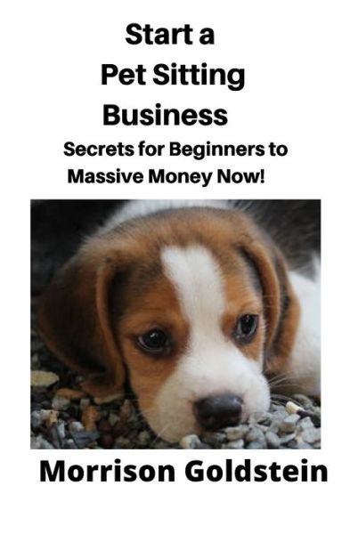 Cover for Goldstein Morrison · Start a Pet Sitting Business (Paperback Book) (2019)