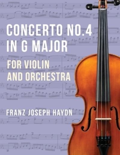 Cover for Franz Joseph Haydn · Concerto No. 2 in G Major for Violin and Orchestra : Hob VIIa (Bok) (2023)
