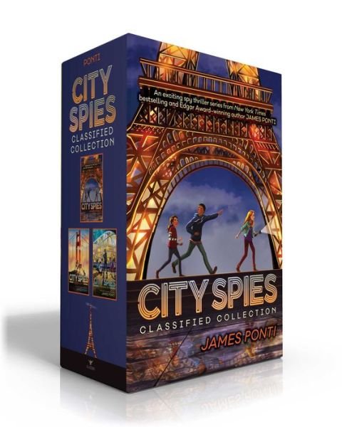 Cover for James Ponti · City Spies Classified Collection (Boxed Set): City Spies; Golden Gate; Forbidden City - City Spies (Paperback Book) (2023)