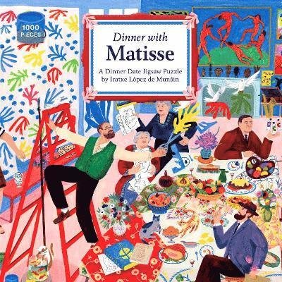 Dinner with Matisse - Iratxe Lopez De Munain - Lautapelit - Thames and Hudson (Australia) Pty Ltd - 9781760762728 - tiistai 31. toukokuuta 2022