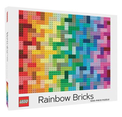 LEGO® Rainbow Bricks Puzzle - Lego - Lautapelit - Chronicle Books - 9781797210728 - torstai 18. maaliskuuta 2021