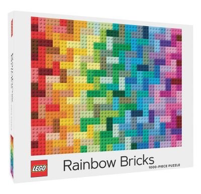 LEGO® Rainbow Bricks Puzzle - Lego - Jogo de tabuleiro - Chronicle Books - 9781797210728 - 18 de março de 2021