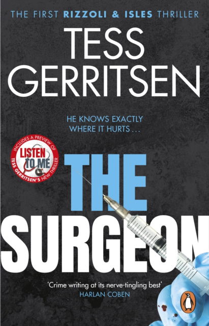 Cover for Tess Gerritsen · The Surgeon: (Rizzoli &amp; Isles series 1) - Rizzoli &amp; Isles (Paperback Book) (2022)