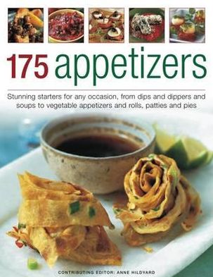 Cover for Anness Publishing · 175 Appetizers (Paperback Book) (2016)