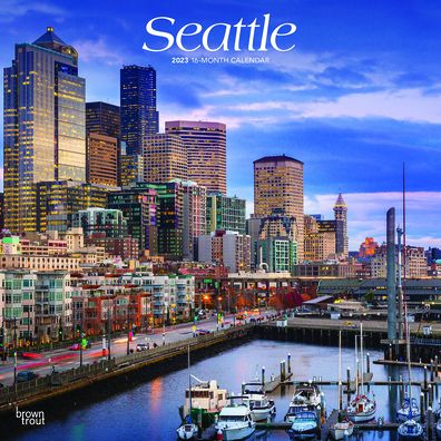 Cover for Browntrout · Seattle 2023 Square (Calendar) (2022)