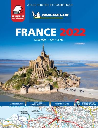 Cover for Michelin · Michelin Tourist &amp; Motoring Atlas: Michelin Tourist &amp; Motoring Atlas France 2022 (Multi-flex) (Taschenbuch) (2022)