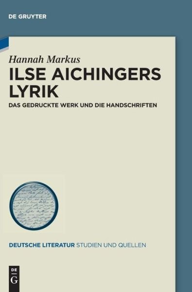 Cover for Markus · Ilse Aichingers Lyrik (Bog) (2015)