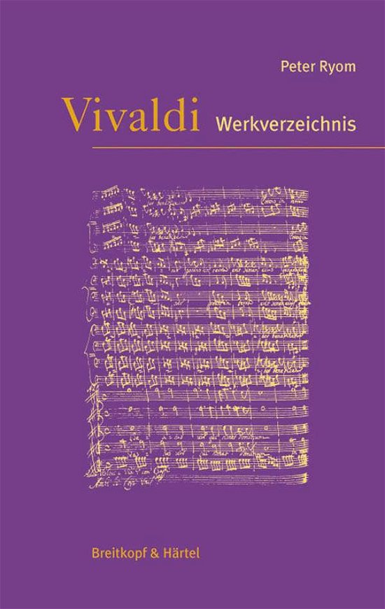Cover for A. Vivaldi · Werkverzeichnis (Buch)